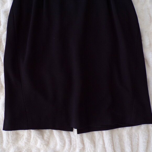 Piazza Sempione black long sleeve italian mini dress M - Picture 6 of 11